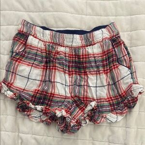Aerie Multicolor Plaid Shorts XS